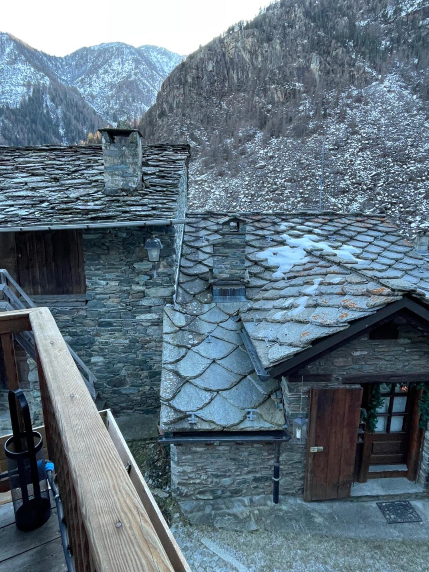 La Maison Del Bon Grato Champorcher Esterno foto